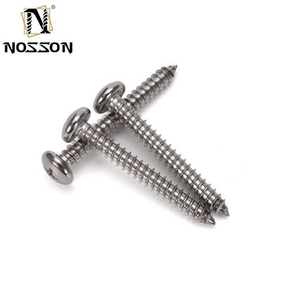 In acciaio inossidabile 304 Truss Pan Funghi Testa ombrello Croce Legno Self Tapping vite con sistema di misurazione INCH