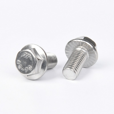 Bulloni a testa tonda Bullone flangiato a testa esagonale con testa esagonale in acciaio inossidabile con finitura in zinco Super Duplex SAF2205 2507 A286 DIN6921