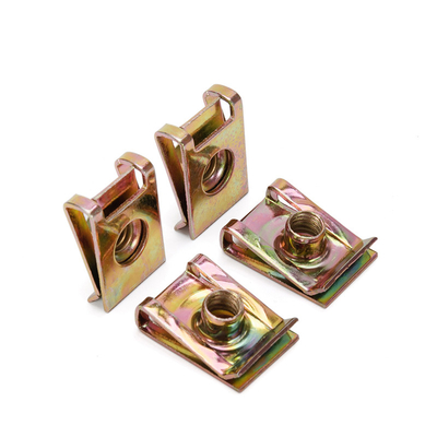 Industria acciaio M4-M10 filo di precisione in acciaio inossidabile metallico U Clip Noce in finitura semplice per esigenze OEM di precisione