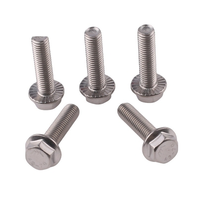 Cerniere di carrozza in acciaio inossidabile di grado 4.8 8.8 10.9 12.9 Dacromet Hex Flange Bolt con filo completo DIN6921 Benefit