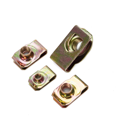Sistema di misurazione metrica di Noce di precisione OEM M4 M6 M8 M10 Noce a molla a forma di U per l'automobile