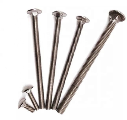 Grado di sliver 8.8 10.9 bullone Din 603 607 605 ASME m8 m14 m16 bullone e noce collo quadrato fungo testa rotonda bullone di carrozzeria