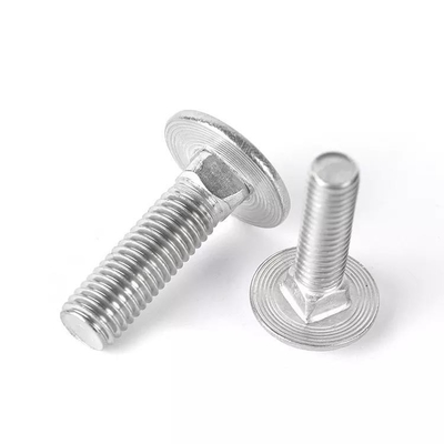 Grado di sliver 8.8 10.9 bullone Din 603 607 605 ASME m8 m14 m16 bullone e noce collo quadrato fungo testa rotonda bullone di carrozzeria