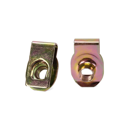 Articolo OEM Nocciolo di precisione argenteo altamente resistente rivestito con cadmio M8 in acciaio a molla U tipo Nocciolo per clip per l'industria sanitaria
