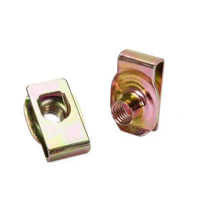 Articolo OEM Nocciolo di precisione argenteo altamente resistente rivestito con cadmio M8 in acciaio a molla U tipo Nocciolo per clip per l'industria sanitaria