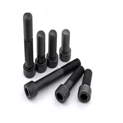 GB Testa rotonda Metrica Nero Essesso Allen Cerniere DIN 912 Vattone Full Thread Socket Bolt Vattoni Acciaio al carbonio 8.8/ 10.9/ 12.9