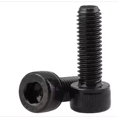GB Testa rotonda Metrica Nero Essesso Allen Cerniere DIN 912 Vattone Full Thread Socket Bolt Vattoni Acciaio al carbonio 8.8/ 10.9/ 12.9