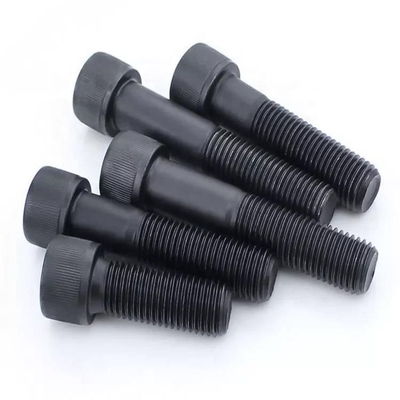 GB Testa rotonda Metrica Nero Essesso Allen Cerniere DIN 912 Vattone Full Thread Socket Bolt Vattoni Acciaio al carbonio 8.8/ 10.9/ 12.9
