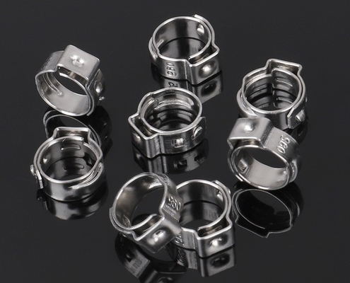 Clampo per orecchie singole in acciaio inossidabile 304 per l'industria generale da -Fornito supporto personalizzato OEM campione In stock