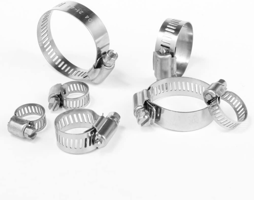 Clampe di carico pesante di finitura in zinco per tubi e tubi fermi campione in magazzino design resistente in acciaio inossidabile per scopi generali