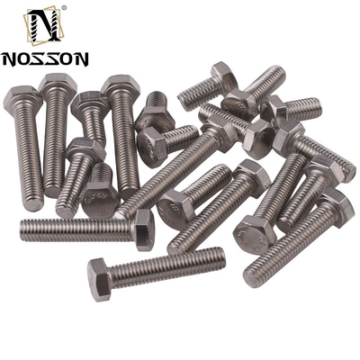 Finitura in zinco ANSI/ASME Standard Stainless Steel Half Thread Hex Bolt per applicazioni pesanti
