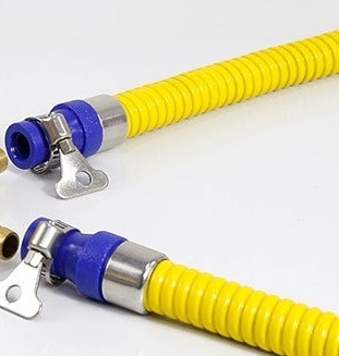 Clampe per tubi in acciaio inossidabile di grado industriale per tubi per acqua e gas Sistema di misurazione metrica