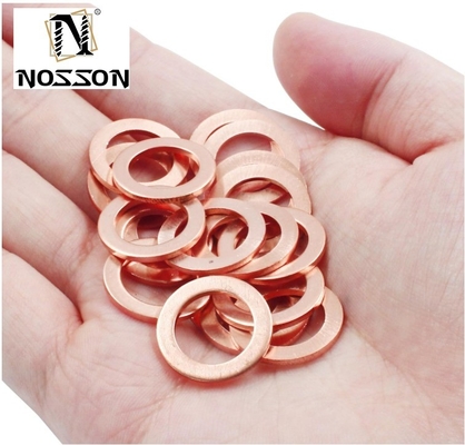 Split Style 18-8 Acciaio inossidabile JIS Standard spessore 1 mm rame mesone rame guarnizione metallica Flat Shim Washer M3-M9