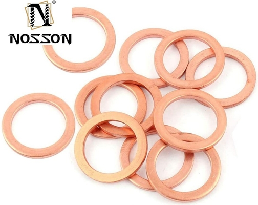 Split Style 18-8 Acciaio inossidabile JIS Standard spessore 1 mm rame mesone rame guarnizione metallica Flat Shim Washer M3-M9