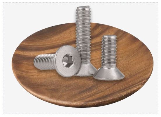 Finitura a sottile finitura DIN Standard A2 Acciaio inossidabile controbaltoni M2 M2.5 M3 M4 M5 M6 M8 M10 M12 per la costruzione