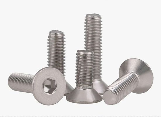 Finitura a sottile finitura DIN Standard A2 Acciaio inossidabile controbaltoni M2 M2.5 M3 M4 M5 M6 M8 M10 M12 per la costruzione