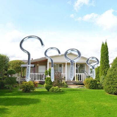 Sistema di misurazione metrica Anello a vite in acciaio inossidabile con design aperto e design più recente secondo la norma ISO