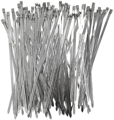 Legami per cavi in acciaio inossidabile a sfera di nylon versatile SS201/SS304/SS316 100% QC approvato per una vasta gamma di scopi