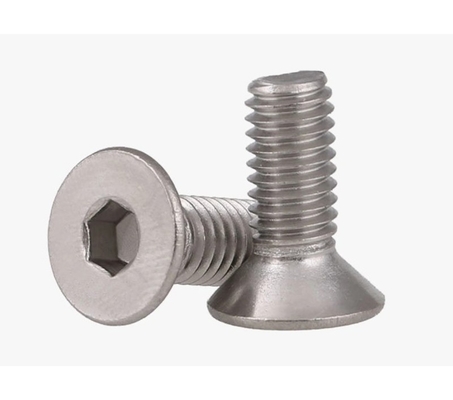 304 in acciaio inossidabile Din7991 M3-M16 Countersunk Head Hexagon Socket Screw per distributori di fissaggi standard BS