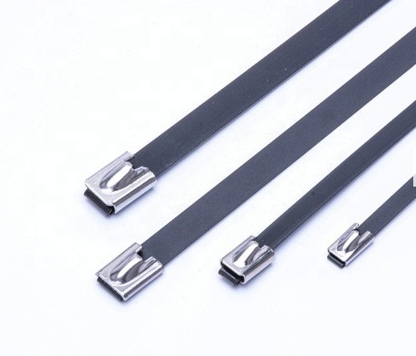 Legami per cavi in acciaio inossidabile a sfera di nylon versatile SS201/SS304/SS316 100% QC approvato per una vasta gamma di scopi