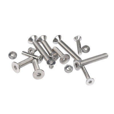 304 in acciaio inossidabile Din7991 M3-M16 Countersunk Head Hexagon Socket Screw per distributori di fissaggi standard BS