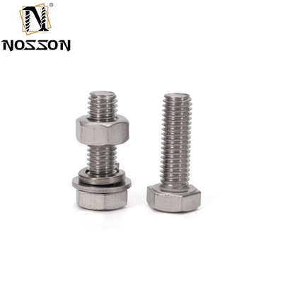 Scalatore di bulloni e dadi di acciaio inossidabile rivestito di zinco 304 316 per elevata resistenza alla trazione nelle applicazioni industriali