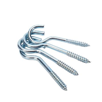 Finitura in acciaio galvanizzata per aggancio per occhi di legno per viti di auto-raccarico M1.6 M2 M2.5 M3 M4 M5 M6 M8 M10 M12 M14 M16 M20 e vendita