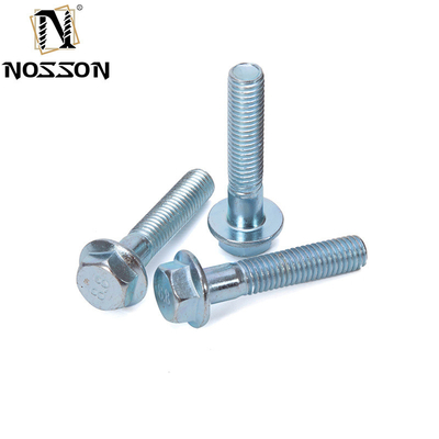 Acciaio al carbonio di alta qualità A2-70 5/16 Flanged Hex Head Bolts Fully Threaded 5/16 &quot;-18 x 3/4&quot; Grade 5 per le esigenze del cliente