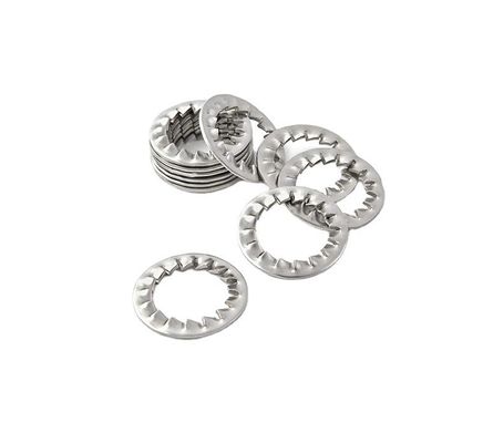 Zinc Finish in acciaio inossidabile Lavatrice di serratura interna per denti a stella per una maggiore durata M6 M8 M10 M12M14 M16M18M20M22M24M27m30