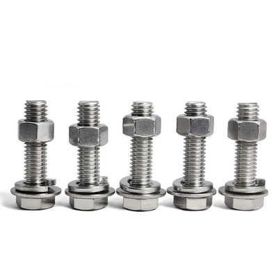 GB Standard M1.6 M2 M2.5 M3 M4 M5 M6 M8 M10 M12 M14 M16 M20 ZINCO PLATED Hex Head Bolts per prestazioni durevoli
