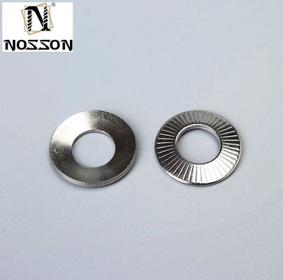 Applicazioni industriali M3-M30 SS304 Lavatrice a serratura a chiusura con denti esterni e standard ANSI/ASME