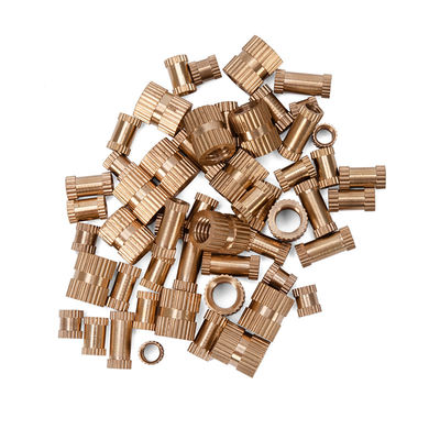 M3 M4 M5 M6 M8 in ottone rame incorporato grattugiato filettato inserire noci per legno inchi imperiale a un costo accessibile