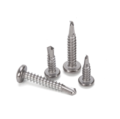 Metrica ST3.9 ST4.2 ST4.8 ST5.5 ST6.3 Vattone per tetti per edifici Galvanizzato Metallo Hex Head Tek Legno Vattone per trivellazione in acciaio inossidabile