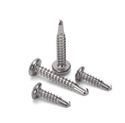 Metrica Galvanizzata Metallo Esagonale Testa Tek Legno Acciaio inossidabile Hex Vattone auto-perforazione con EPDM Lavatrici Vattone per tetto