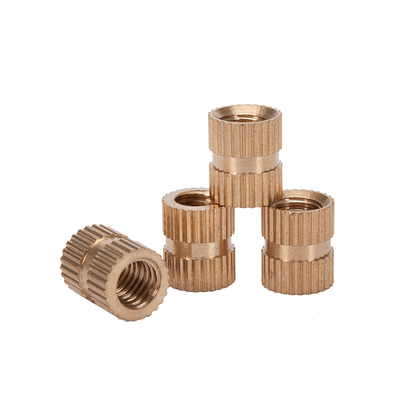 Metrica JIS Standard Automotive Industry Heating Molding Copper Threading Insert con bulloni da 8 mm 10 mm 12 mm 14 mm 16 mm 20 mm 25 mm 30 mm 35 mm 40 mm 50 mm