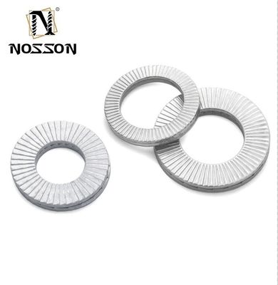 Lavatrice a cuneo a chiusura automatica per l'industria generale DIN25201 M3 M4 M5 M6 M8 M10 M12 Dacromet Plated Countersunk Style