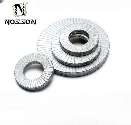 Lavatrice a cuneo a chiusura automatica per l'industria generale DIN25201 M3 M4 M5 M6 M8 M10 M12 Dacromet Plated Countersunk Style