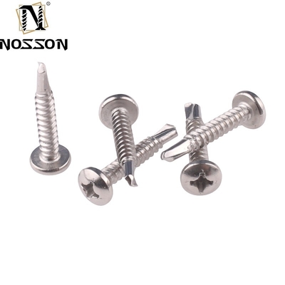 Soluzioni di fissaggio versatili con finitura zincata e vite di trivellazione automatica in acciaio standard GB 4 * 16 mm