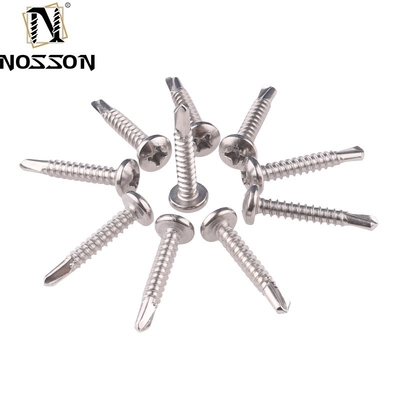 Soluzioni di fissaggio versatili con finitura zincata e vite di trivellazione automatica in acciaio standard GB 4 * 16 mm
