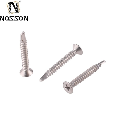 ST4.2 ST4.8 ST5.5 ST6.3 Matrice JIS standard per la trivellazione automatica con costole sotto la testa e prestazioni in acciaio inossidabile