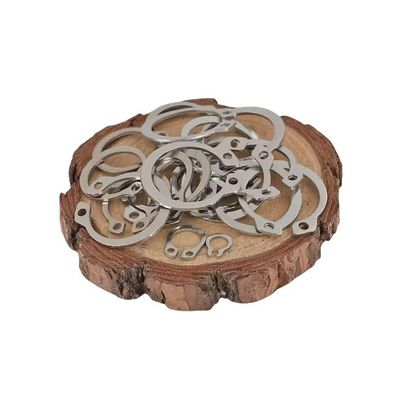 Anelli di ritenuta in acciaio inossidabile standard Top-DIN per cerchioni interne perforate M3M4M5M6M8M10M12M14M16M240M18M20M22M24M27