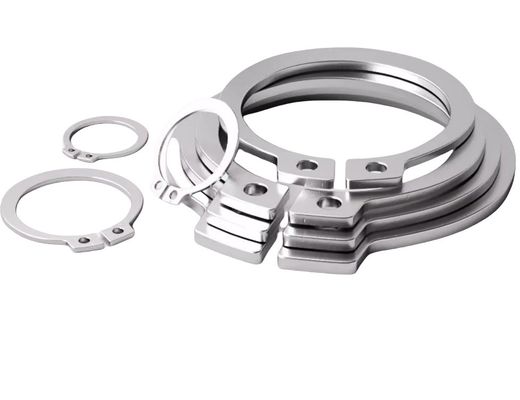 Lavatrice in acciaio inossidabile in stile cuneo Applicazione per l'industria al dettaglio Circlip Din 472 Anello di molla di contenimento esterno