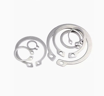 Applicazione nell'industria al dettaglio ISO Standard Ritening Ring Washer in acciaio inossidabile
