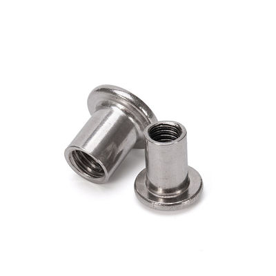Sistema di misurazione metrica per l'industria pesante Acciaio inossidabile Acciaio carbonio Mobili a presa esadeca di connessione Insert Nut Sleeve Barrel Nut Free Sample