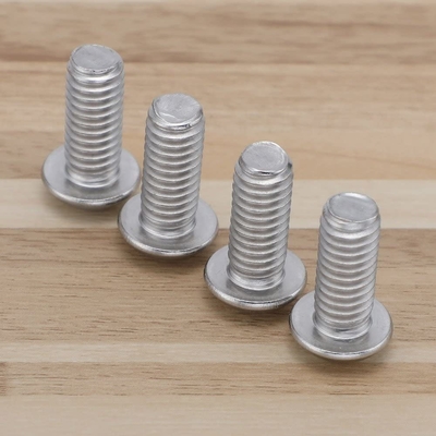 1/4-20 x 1/2 pollice Testa bottone presa cappuccio bulloni 18-8 acciaio inossidabile 304 Finitura piana Full Thread Allen Hex Drive Testa pan