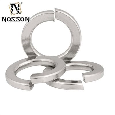 18-8 acciaio inossidabile M6 M8 M10 acciaio galvanizzato B7 B7M ossido nero ottone Split Lock Spring Washer DIN127