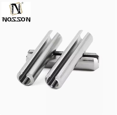 Lungo ciclo di vita Pini di molla di rivestimento TiCN in disegno a fessura retta a fessura camferata per l'acciaio inossidabile standard DIN1444 e A2/A4