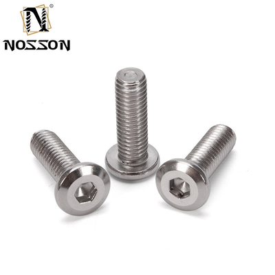 Grado metrico 8.8 A2-50 M6 Acciaio inossidabile 304 Flat Hex Socket Head Maschio e femmina viti di Chicago con nocciolo DIN Standard