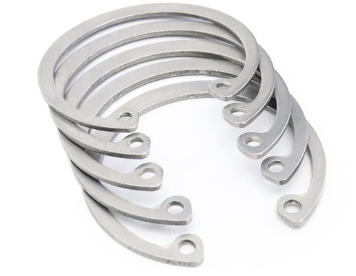 Circuito in acciaio inossidabile DIN 471 per M3M4M5M6M8M10M12M14M16M240M18M20M22M24M27 Materiale in bronzo Dimensioni personalizzate Industria pesante