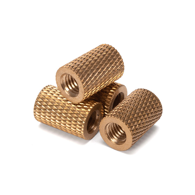 Nocciolo inserito a filo in ottone personalizzato M3 M4 M6 con sistema di misurazione imperiale e materiale in acciaio inossidabile